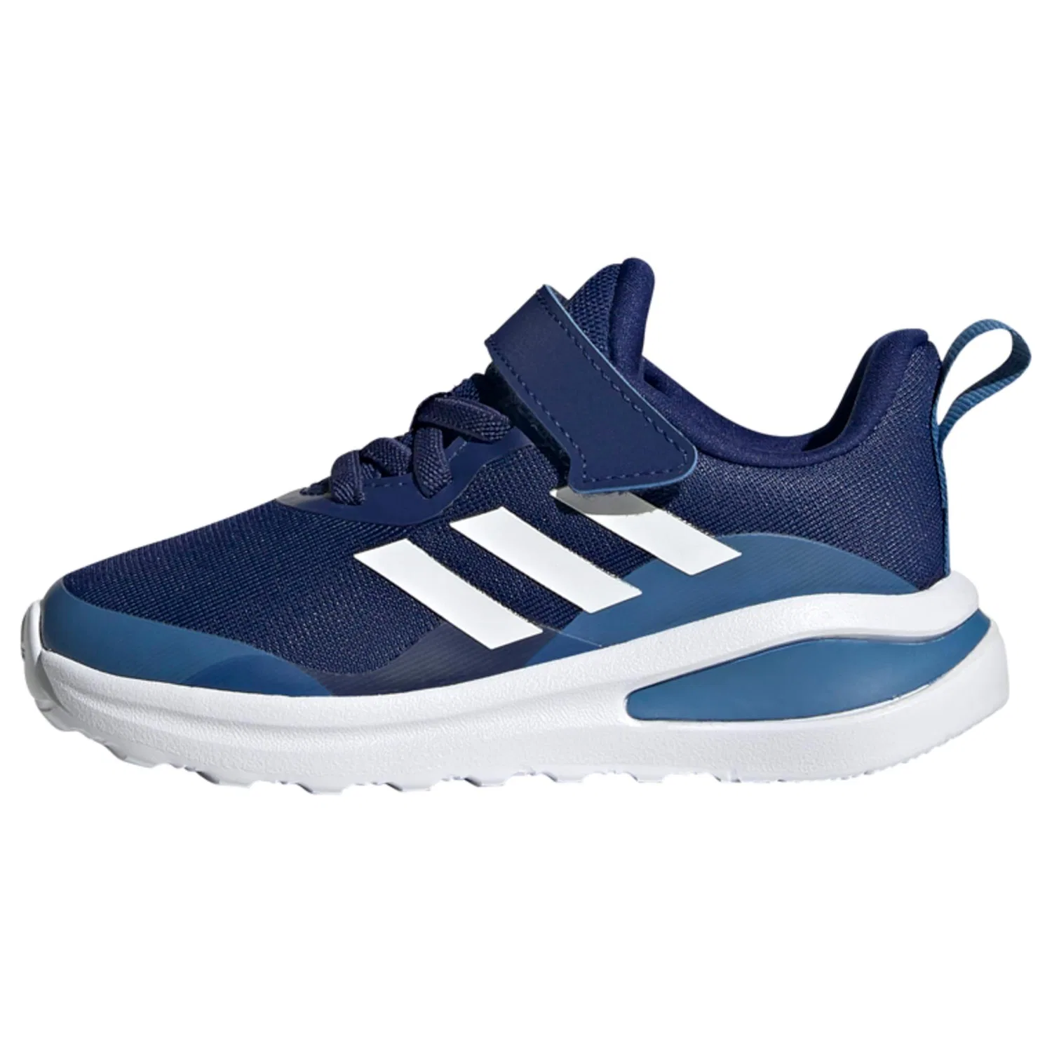 Детские кроссовки с эластичными шнурками FortaRun Adidas, Blau Weiss — фото 3