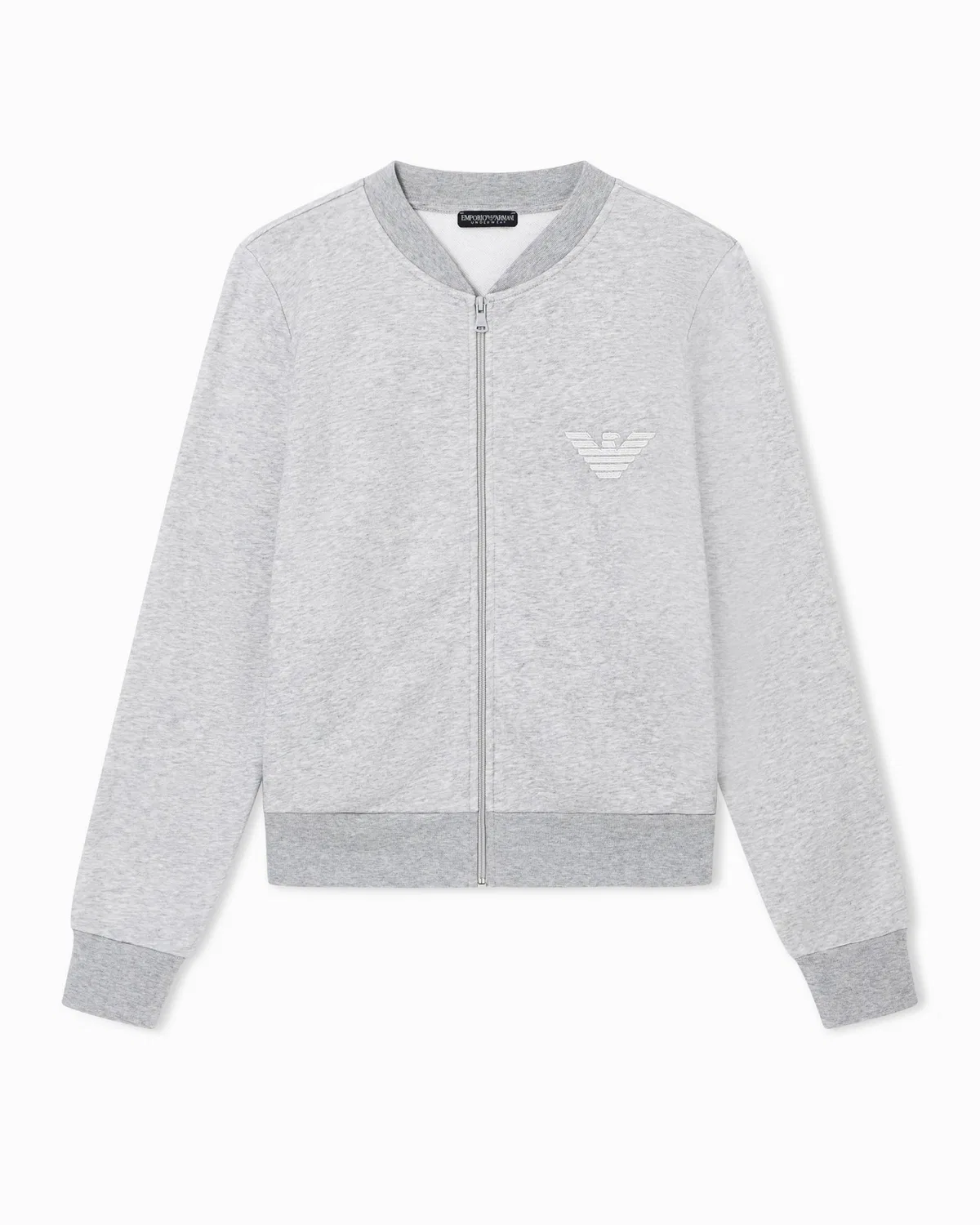 Женский свитшот с длинным рукавом Terry Emporio Armani, Grey