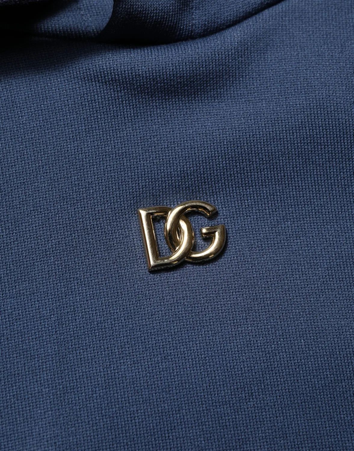 Мужское худи с капюшоном с принтом кораллов Dolce & Gabbana, Blue — фото 2