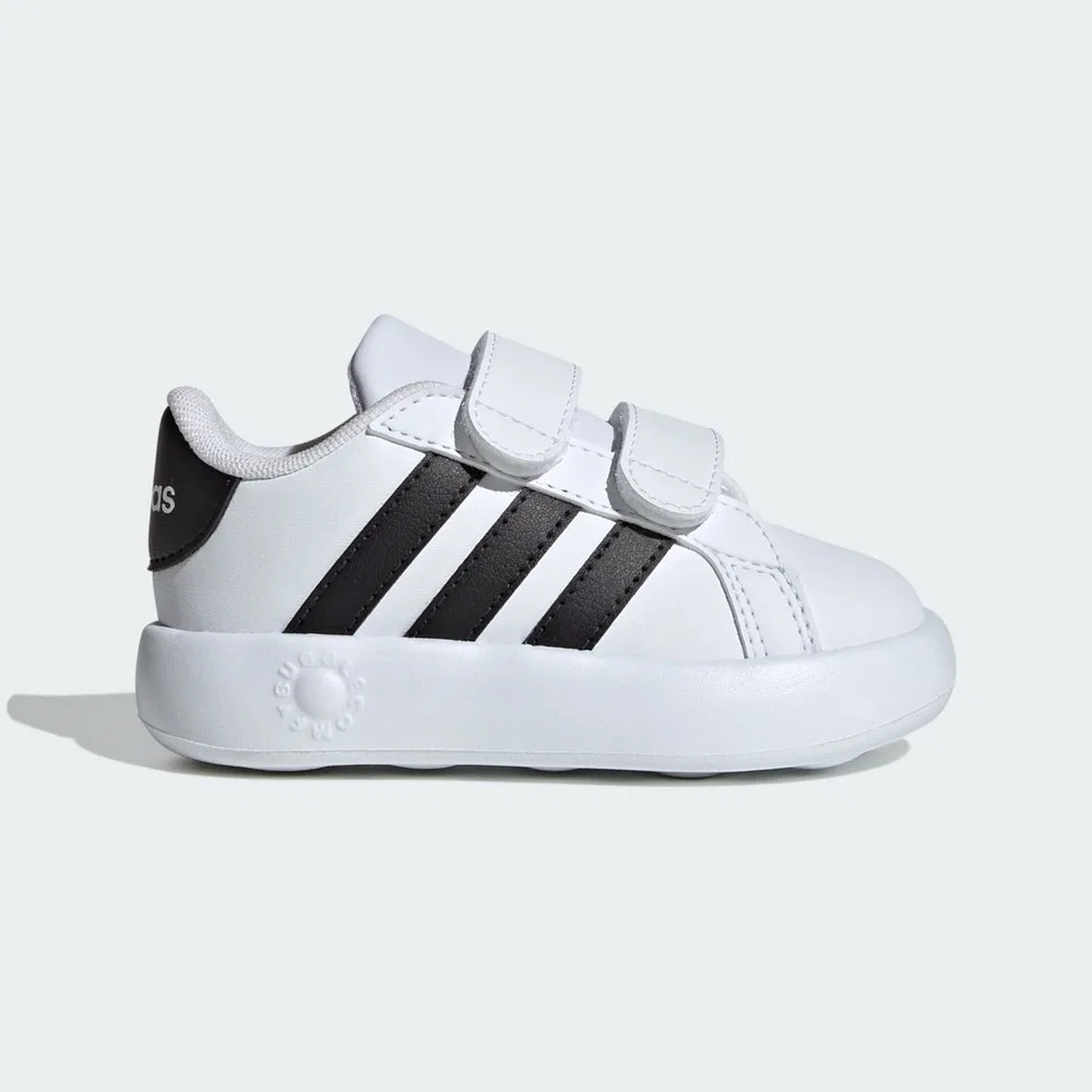 Детские кроссовки с липучками Grand Court 2.0 adidas