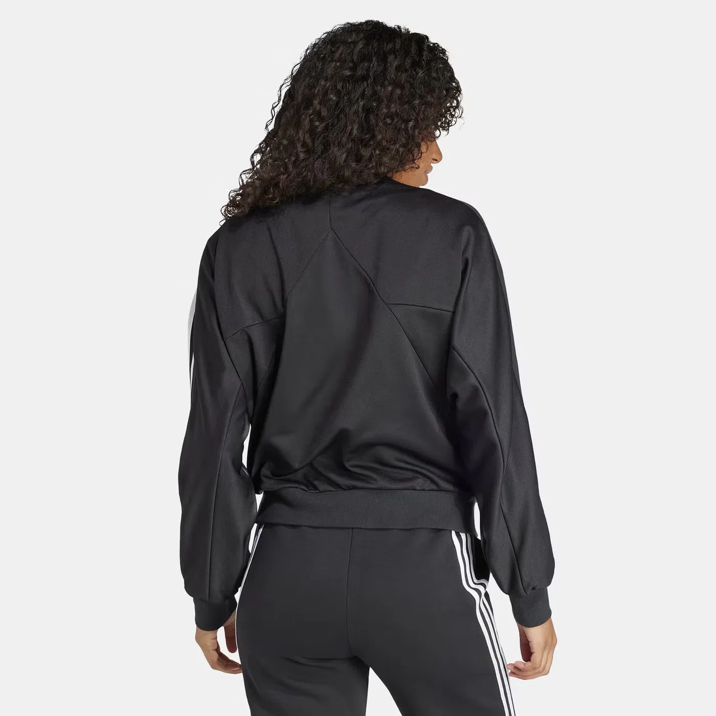 Куртка спортивная свободного кроя Tiro Adidas, черный — фото 2