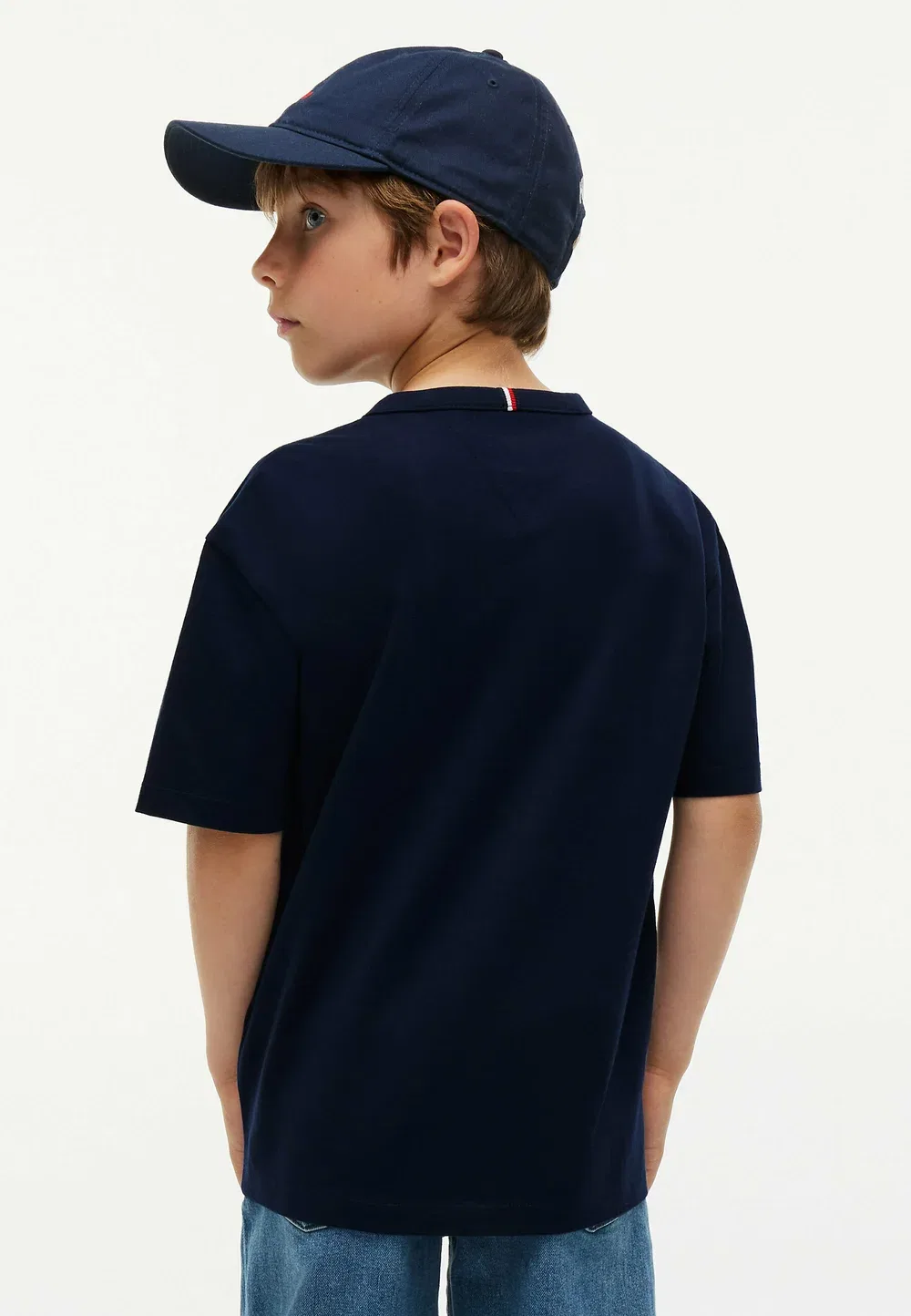Футболка с логотипом университетской команды - футболка с принтом Tommy Hilfiger, Dark Blue — фото 3