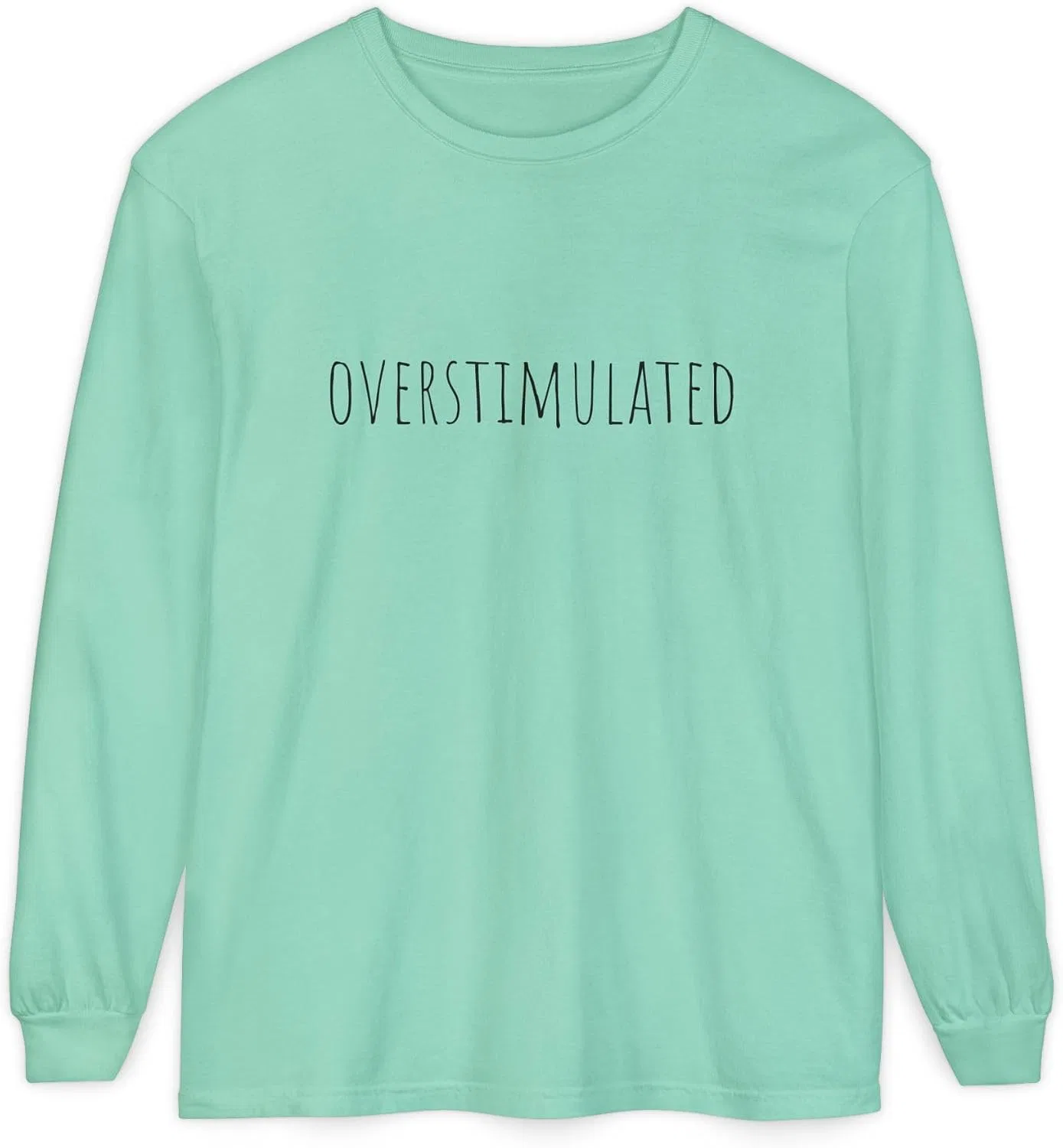 Женская футболка с длинным рукавом Comfort Colors, Island Reef