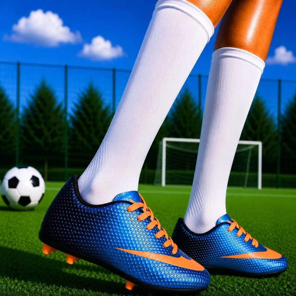 Детские футбольные бутсы с пластиковыми шипами, Krampon Futbol Ayakkabısı RUNSTEP