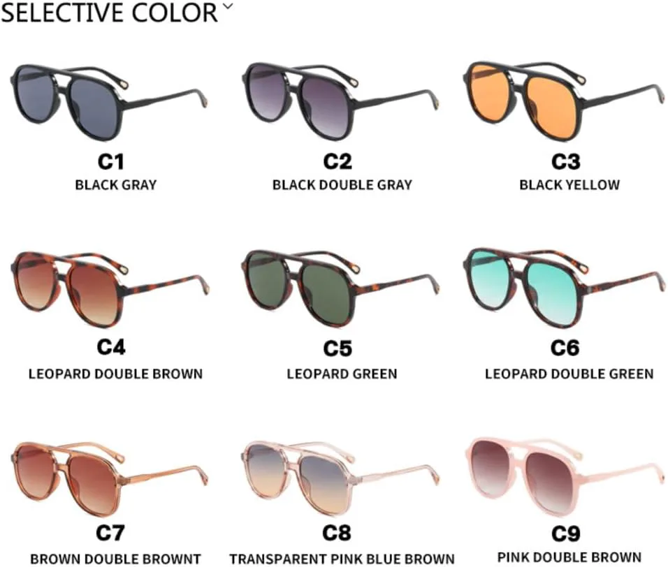 

Солнцезащитные очки с защитой UV400 | Большая овальная оправа | Для женщин и мужчин | Для занятий спортом на открытом воздухе и вождения DSVIGF, Black Yellow