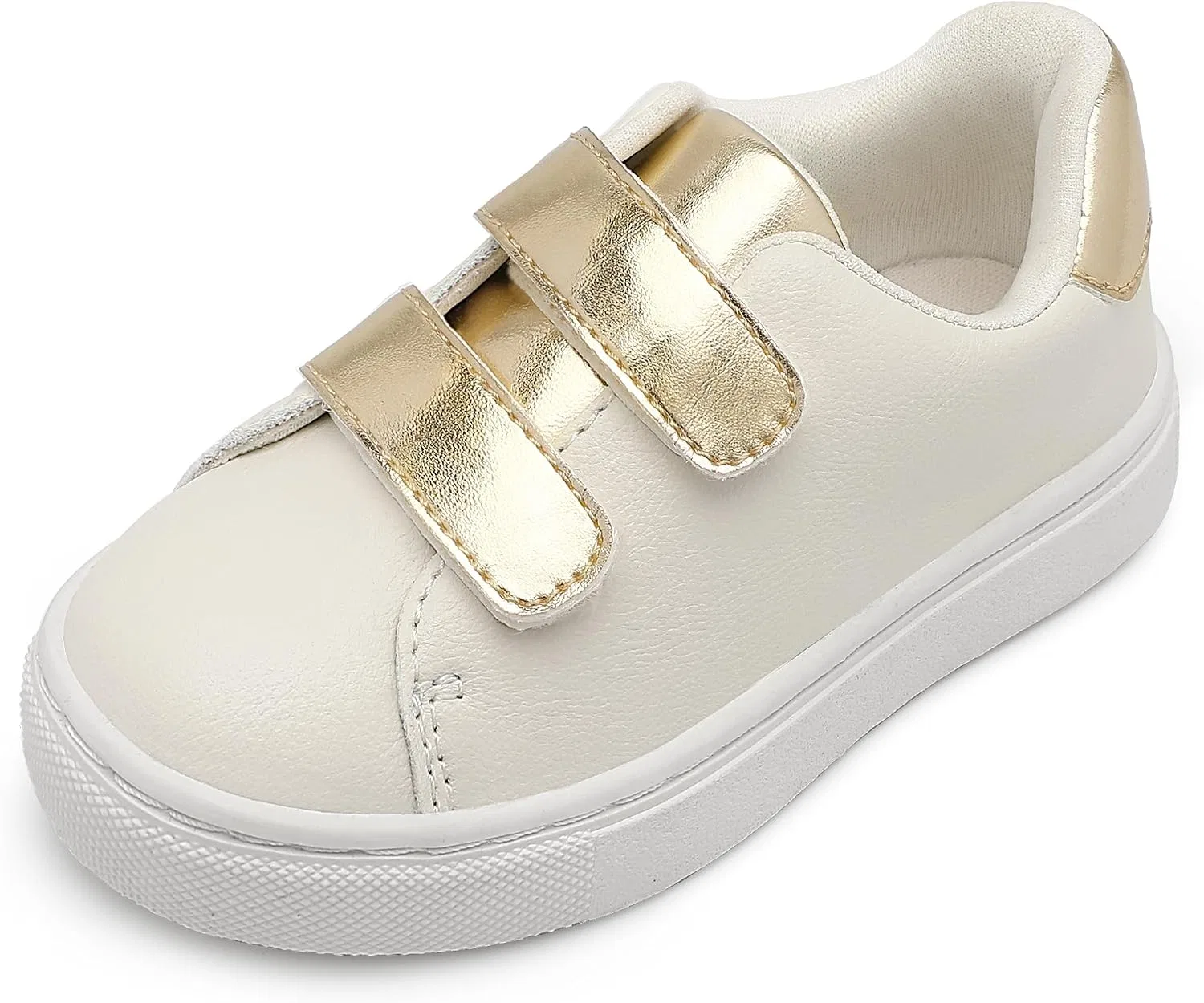 Детские кроссовки с липучками Golden Hook and Loops HOMEHOT, White