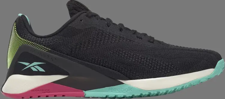 

Кроссовки wmns nano x1 vegan 'black pink mint Reebok, черный