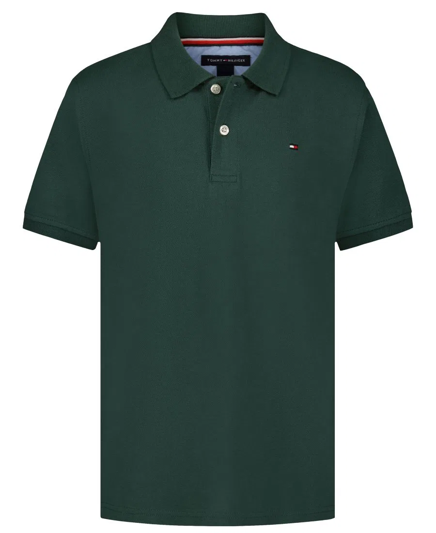 Детская поло-рубашка с коротким рукавом Essential Tommy Hilfiger, June Bug
