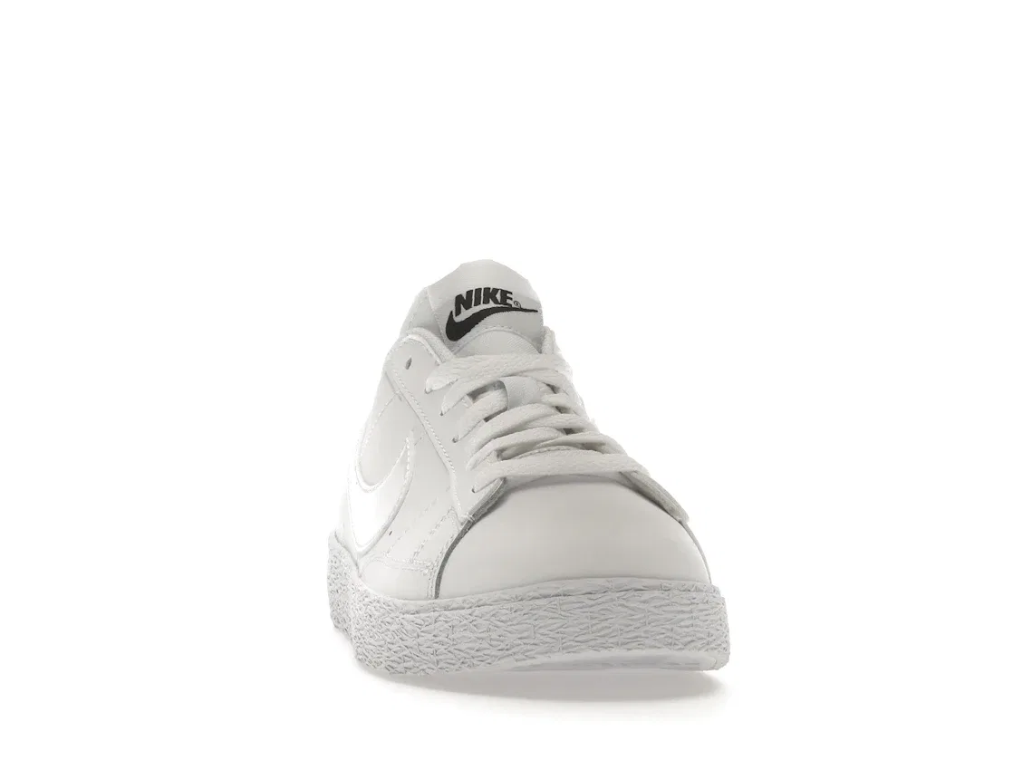 Детские кроссовки для активного отдыха Nike Blazer Low, White/White/Black — фото 2