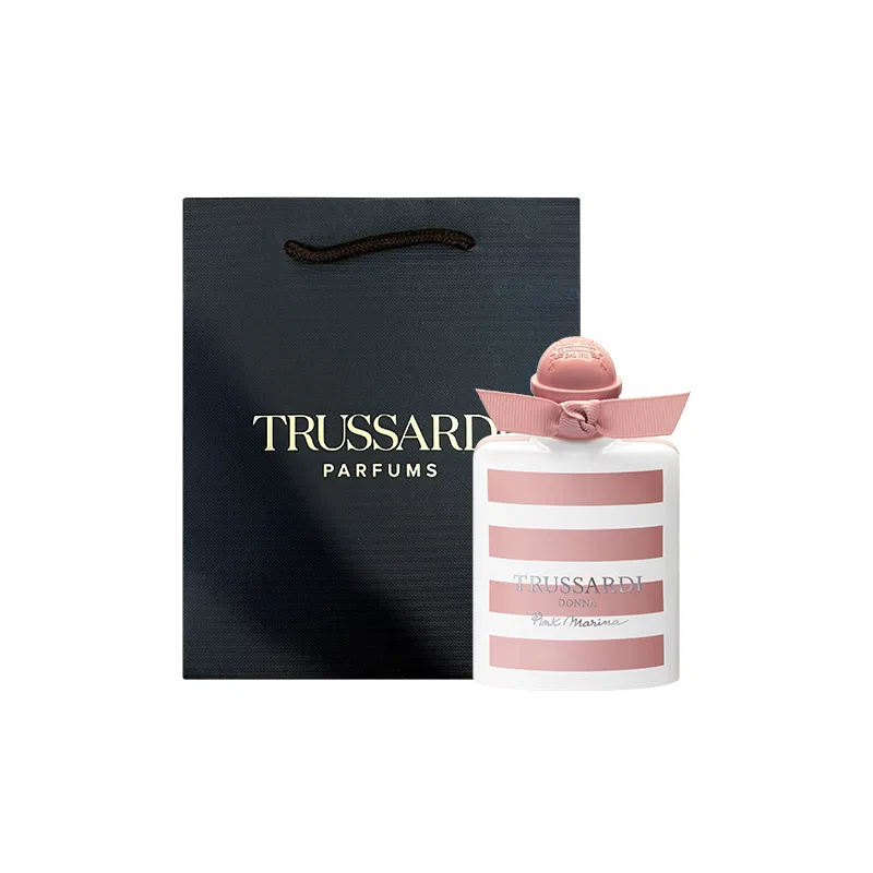 Женская туалетная вода Pink Marina с цветочным ароматом, 30 мл + подарочный пакет, TRUSSARDI — фото 2