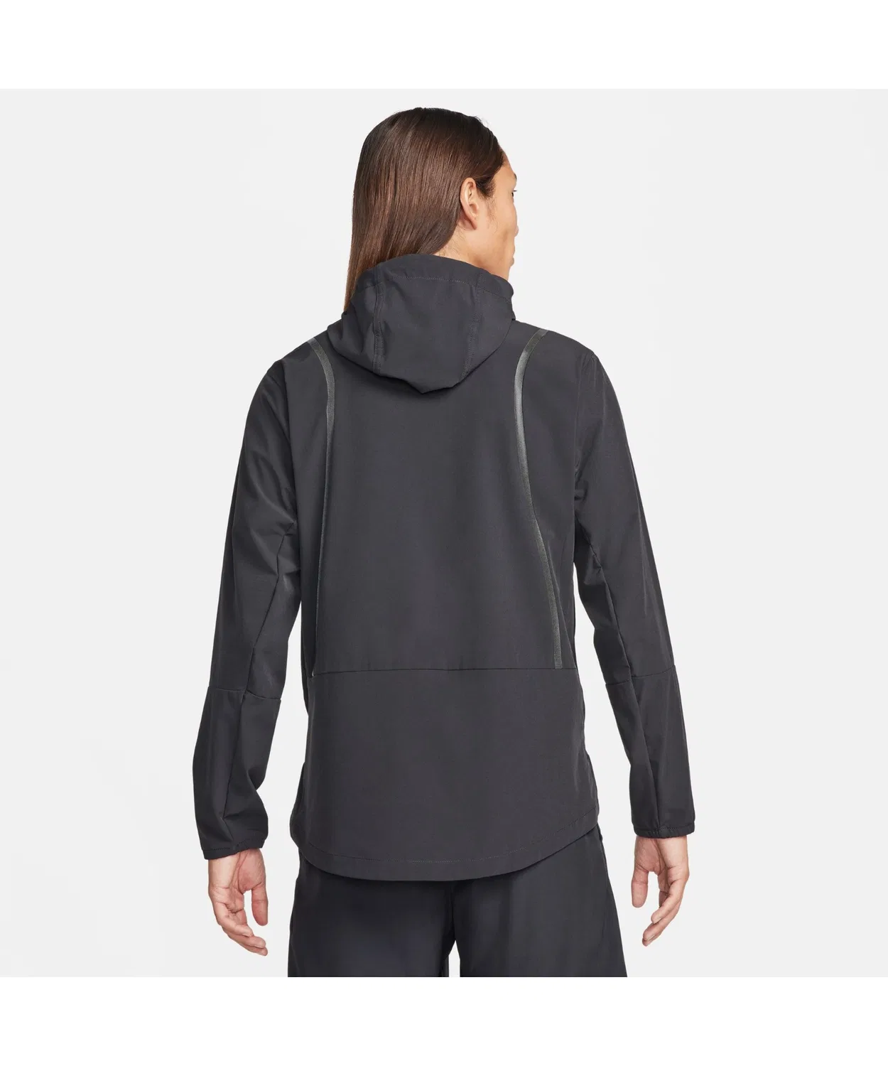 Мужской худи с капюшоном из полиэстера с водоотталкивающей пропиткой NIKE RPL Unlimitied, Light Grey — фото 2