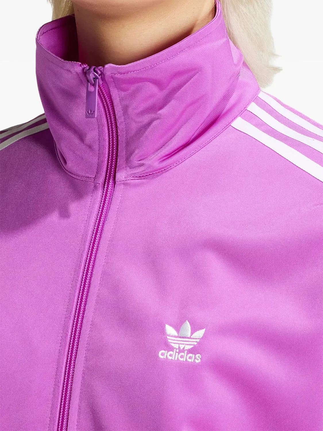 Толстовка Originals Adicolor Classics Firebird на молнии Adidas, фиолетовый — фото 2