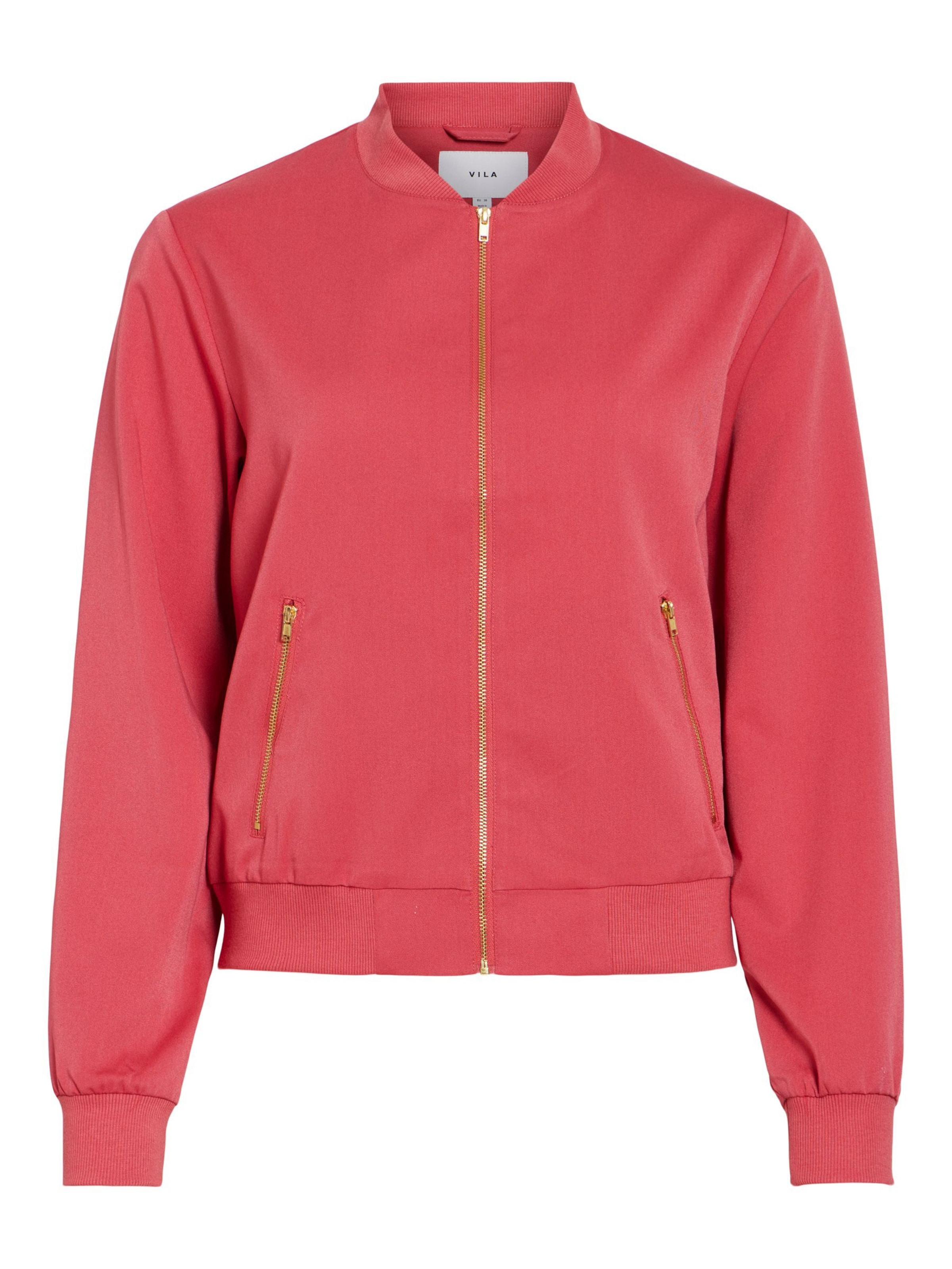 

VILA Куртка межсезонная 'VIBubble' в цвете Raspberry