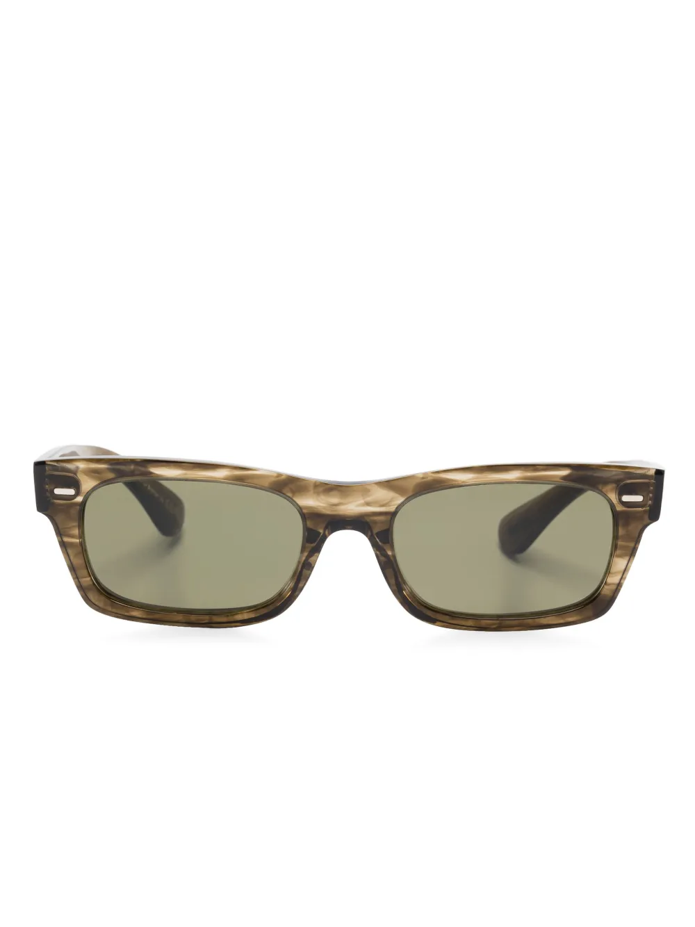 

Солнцезащитные очки Davri Oliver Peoples, зеленый