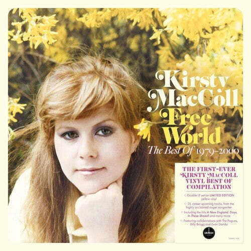 

Виниловая пластинка Maccoll, Kirsty: Free World: The Best Of Kirsty Maccoll 1979-2000 - 140-Gram Yellow Colored Vinyl