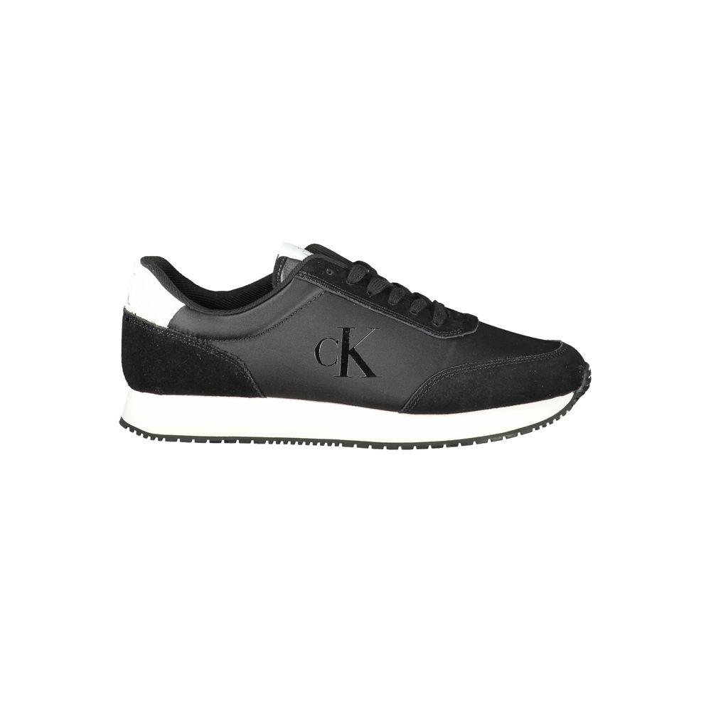 

Черные кроссовки из полиэстера Calvin Klein, Black