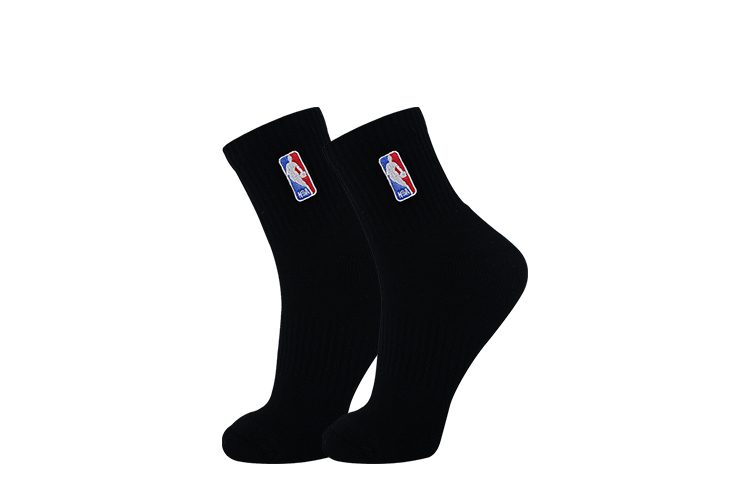 

Мужские носки NBA до середины икры, 6 пар (6 пар черных)
