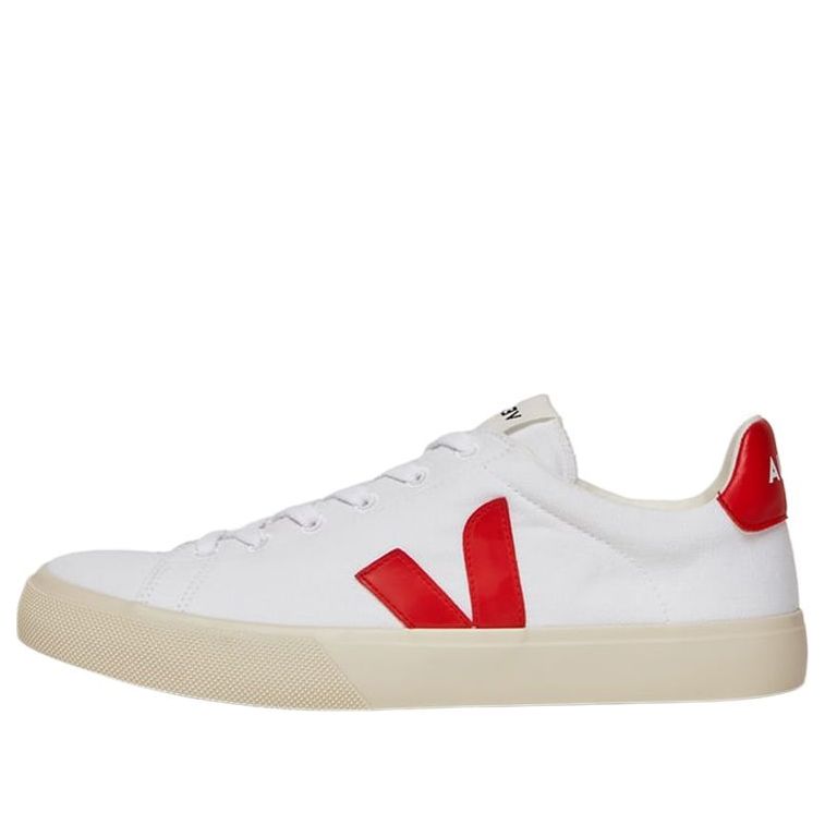

Кроссовки Veja Campo Lace-Up 'White Red' CA0103150M, белый