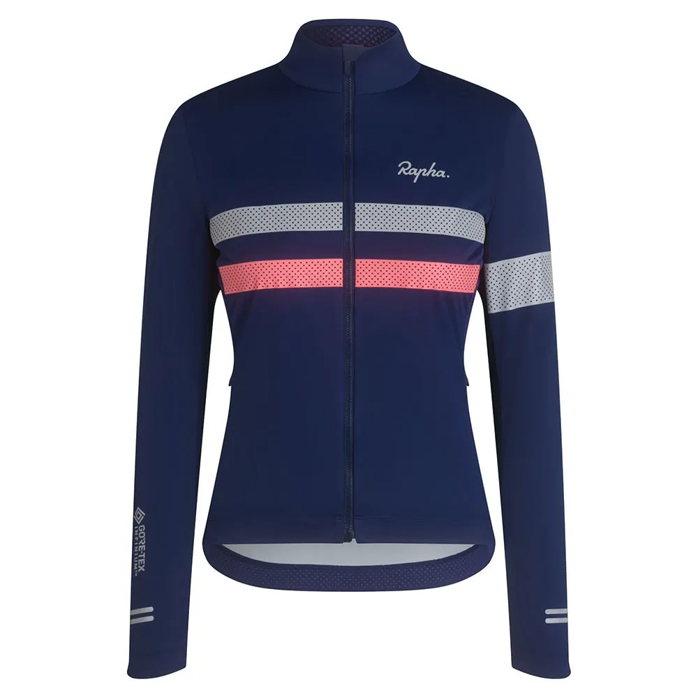 

Джерси с длинным рукавом Rapha Brevet Gore-Tex Infinium, синий