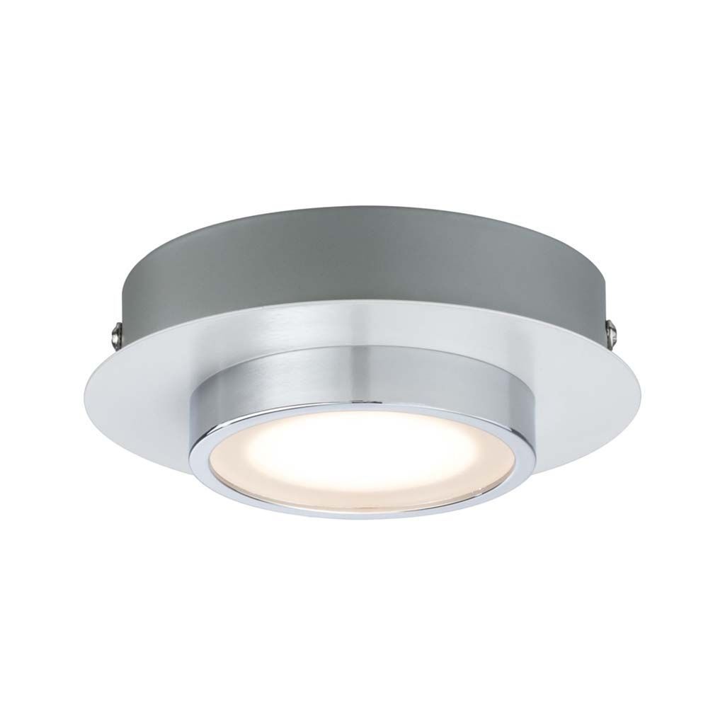 

Paulmann WallCeiling Liao LED 1x4.7W белый матовый хром 230В металл15500, серебро