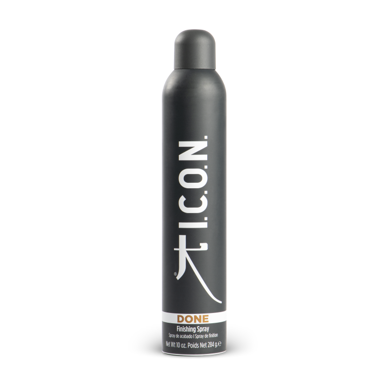 

Лак для волос с эластичной фиксацией done finishing spray I.C.O.N., вес 284 гр.