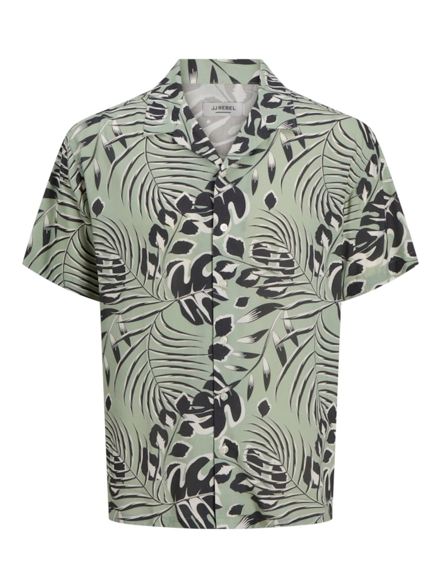 

Рубашка на пуговицах Comfort fit JJ Rebel JREBBLOOM RESORT, пастельно-зеленый