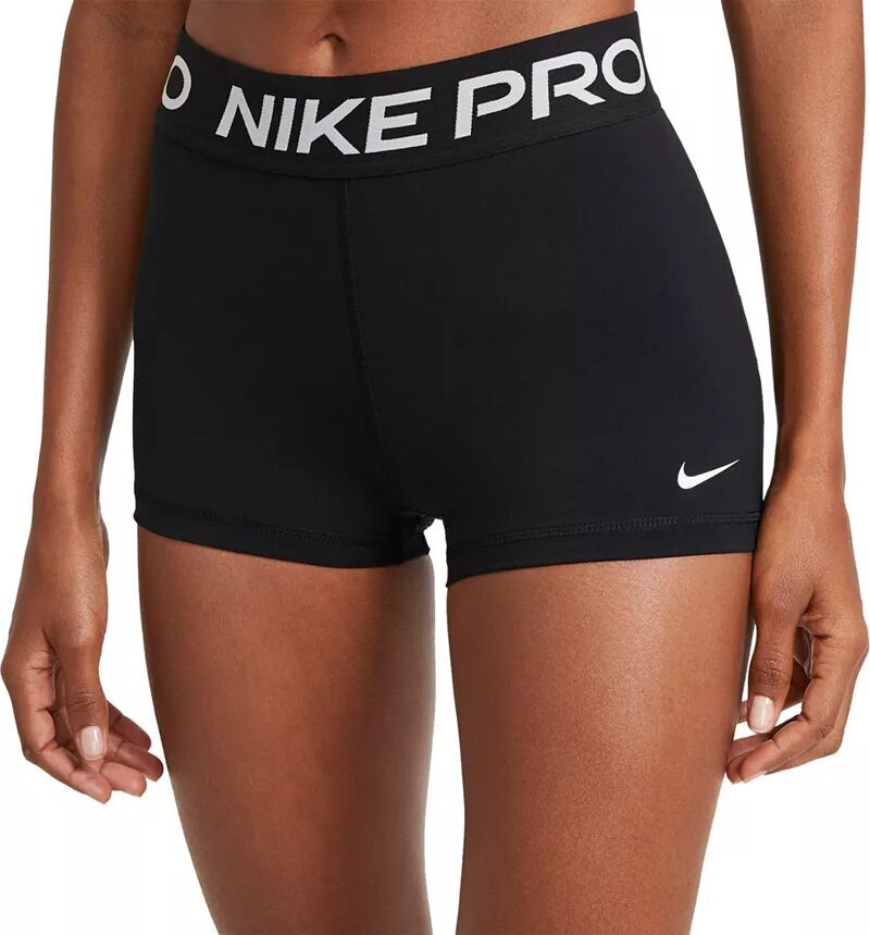 

Женские шорты Nike Pro 3 дюйма, черный