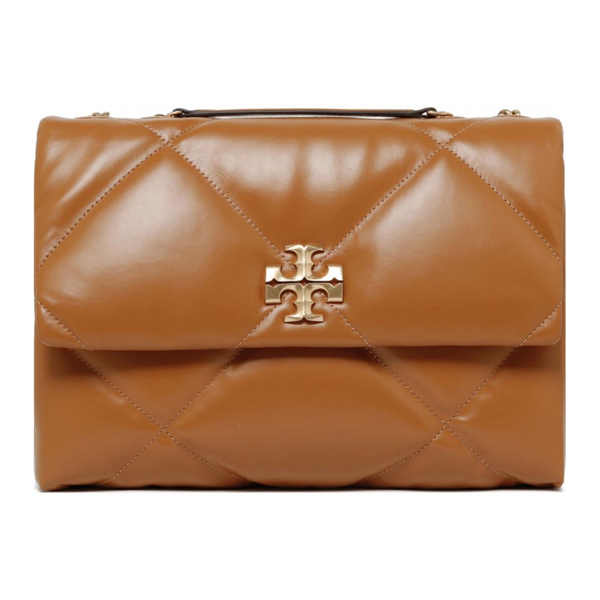 

Сумка через плечо Kira из коровьей кожи, женская сумка-мессенджер, клатч tan TORY BURCH, Set (Bag+Dust Bag)