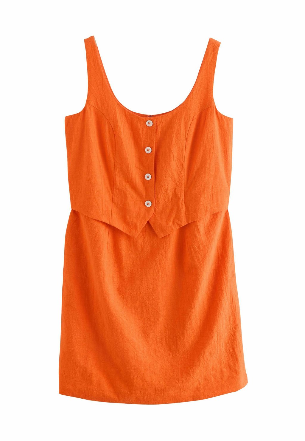 

Платье-рубашка SLEEVELESS Next, оранжевый