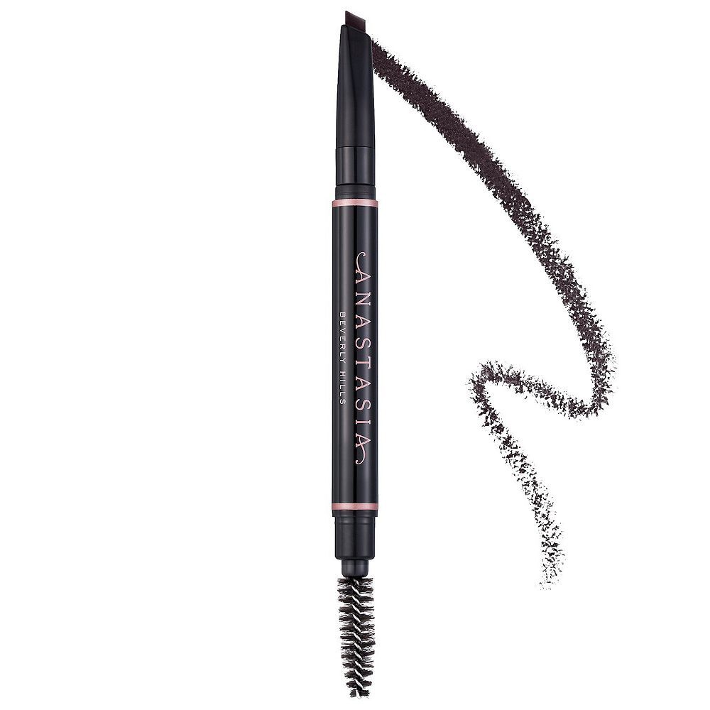 

Anastasia Beverly Hills Brow Definer 3-в-1 Треугольный кончик Легкий прецизионный карандаш для бровей, цвет Ebony