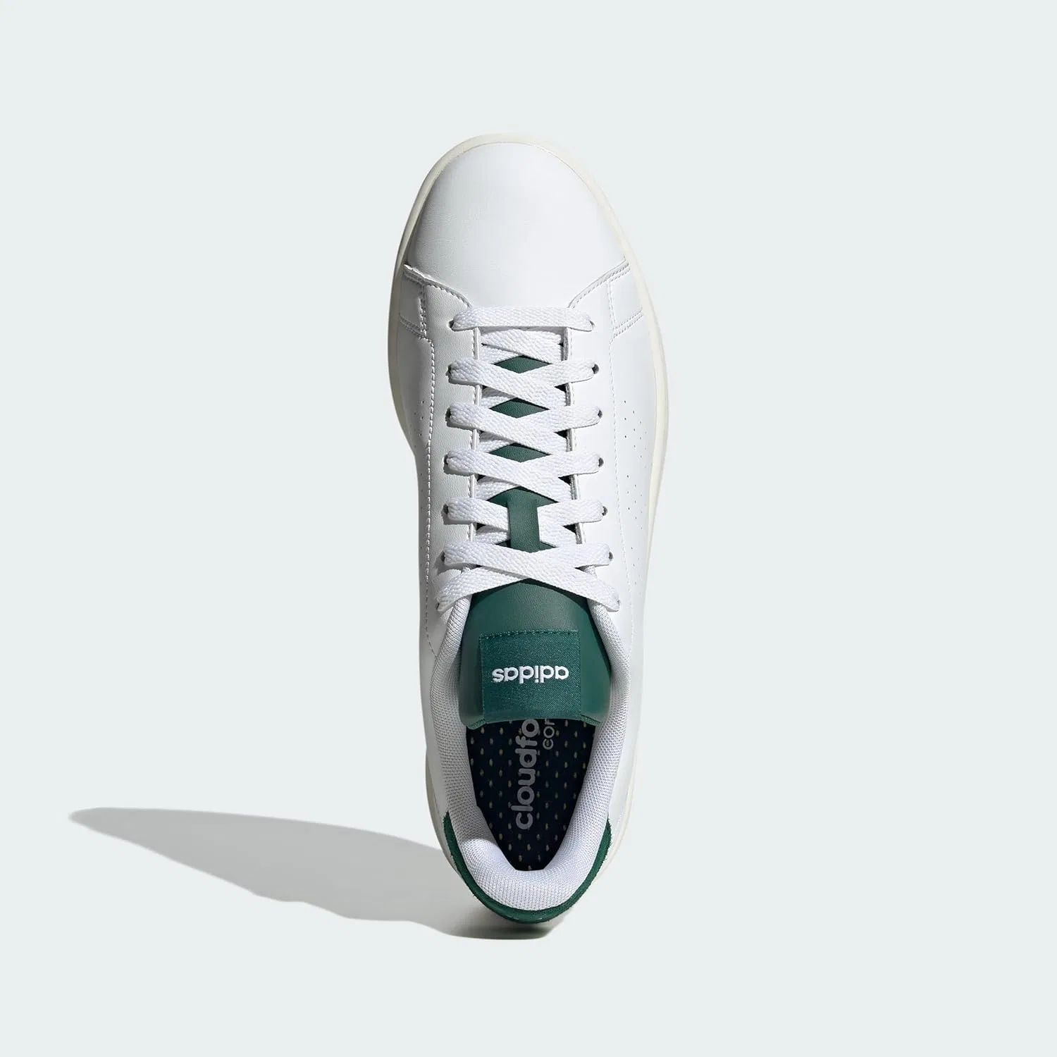 Кроссовки Adidas Gazelle унисекс, Cloud White Cloud White Collegiate Green — фото 3