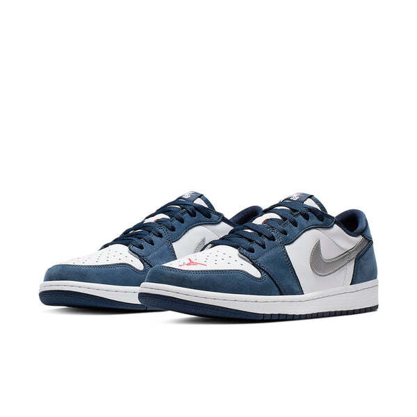 Кроссовки 1 low sb x eric koston Air Jordan, синий — фото 4