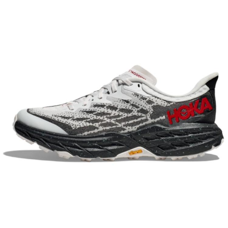 

Кроссовки Speedgoat 5 мужские низкие черный/белый Hoka One One