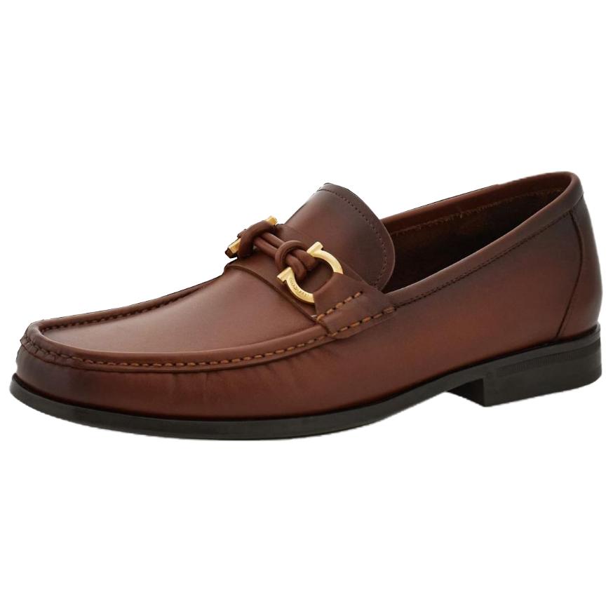 

Ferragamo Лоферы мужские GANCINI коричневые