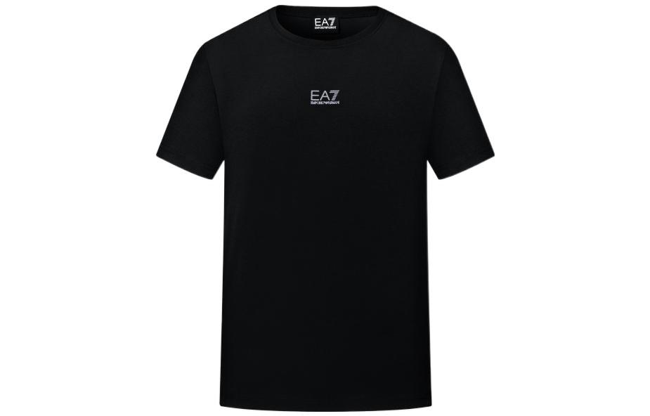 

Футболка мужская черная EA7 SS22 EMPORIO ARMANI