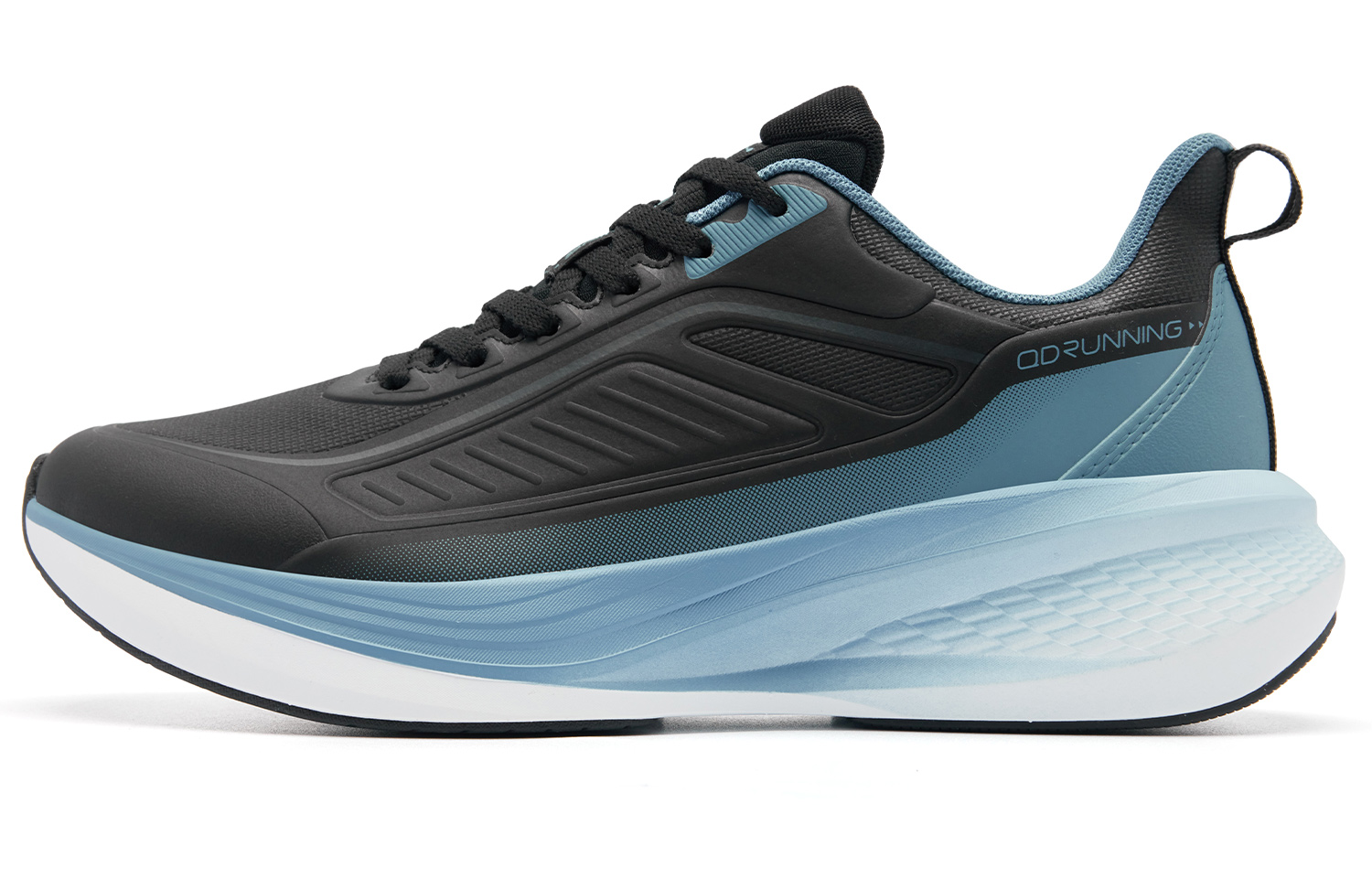 

Rainwing 4.0 Беговые кроссовки мужские Низкие Черный/Облачно-серый голубой QIAODAN