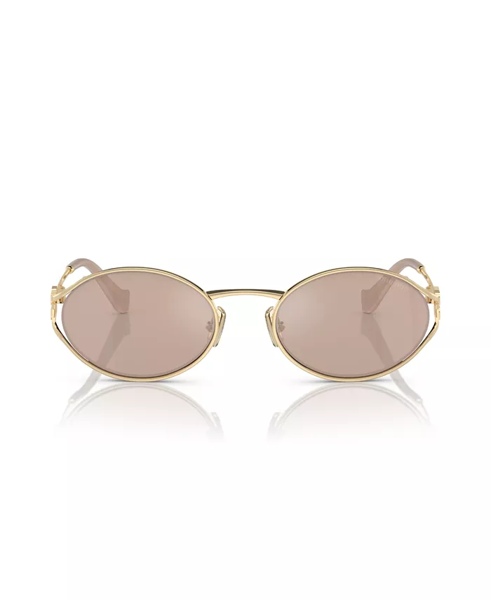 Женские солнцезащитные очки, MU 52YS MIU MIU, золотой — фото 2