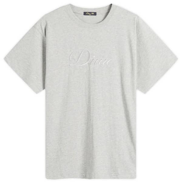 

Футболка с курсивным шрифтом Dime, heather серый
