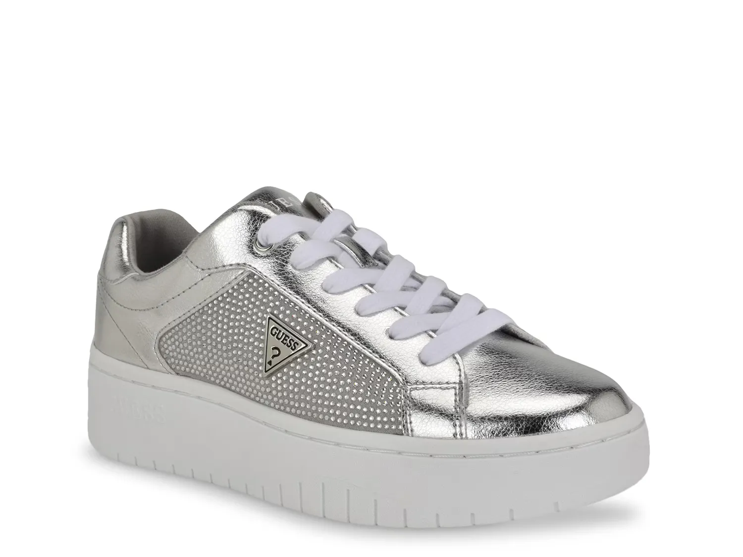 

Кроссовки Lennza Sneaker Guess, серебряный/металлик, Серый, Кроссовки Lennza Sneaker Guess, серебряный/металлик