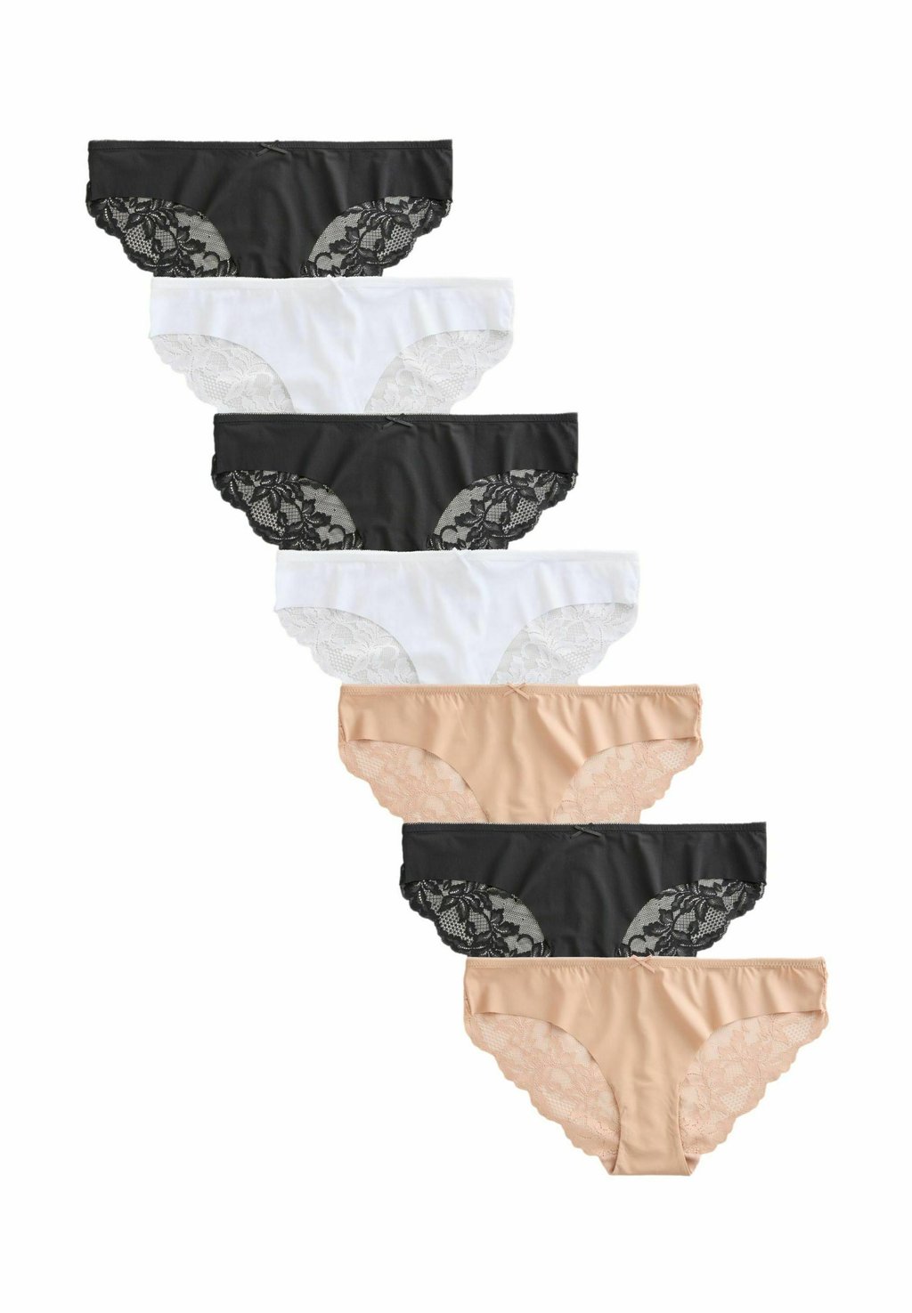

Трусы BRAZILIAN FIT - BACK KNICKERS 7 PACK Next, черный