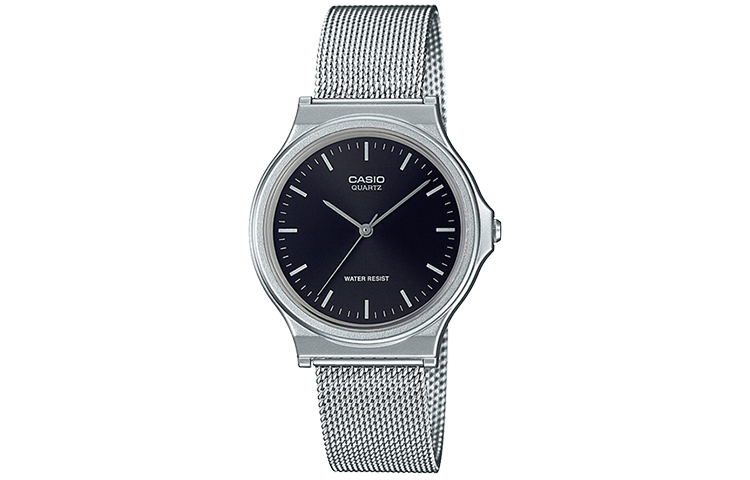 

CASIO Часы Men YOUTH Black Watch MQ-24M-1E, Black Dial and Silver Case