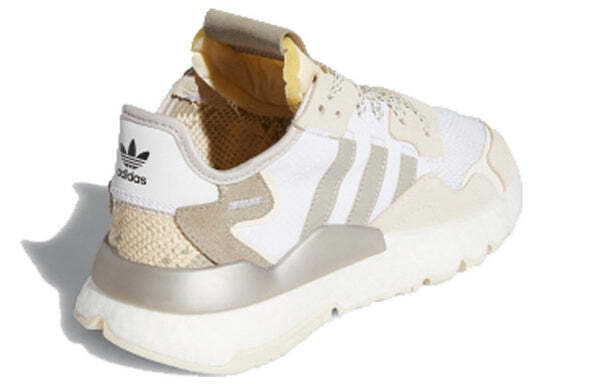 Кроссовки оригинальные nite jogger Adidas, белый — фото 3