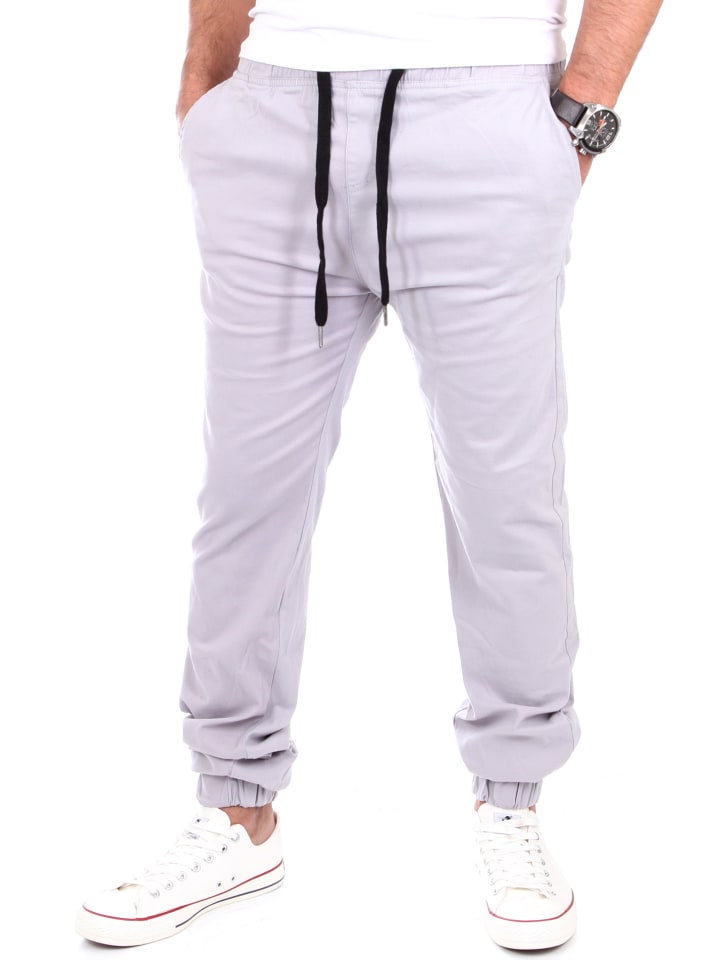 

Брюки чинос RESLAD Chino Jogger, серый