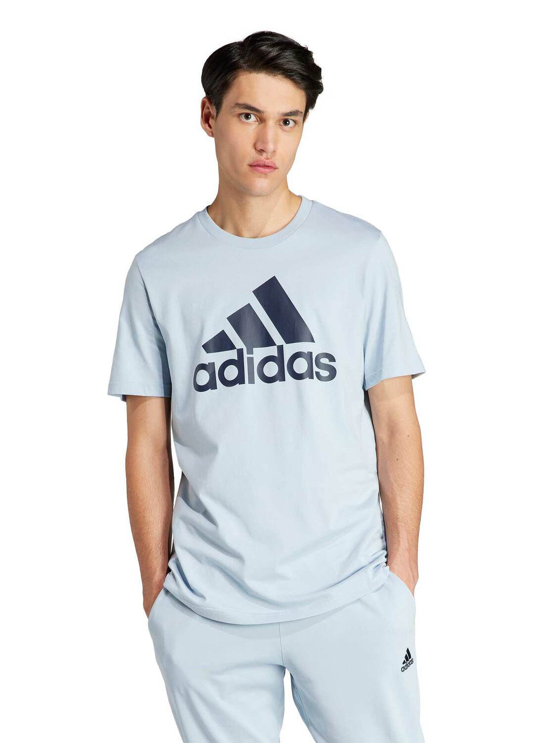 

Футболка Adidas Sportswear Essentials Single Jersey Big Logo T-Shirt, синий