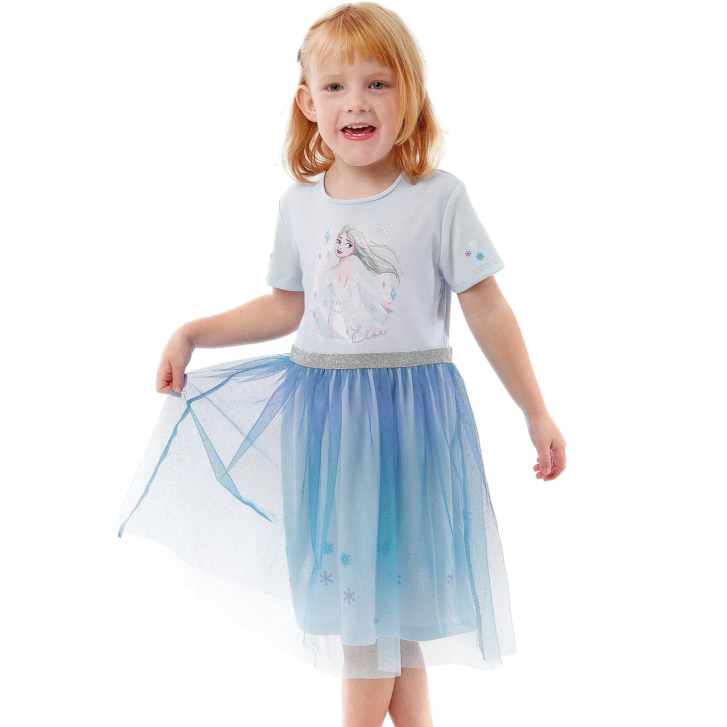 Ночная рубашка Frozen Elsa Tulle Disney, синий — фото 2