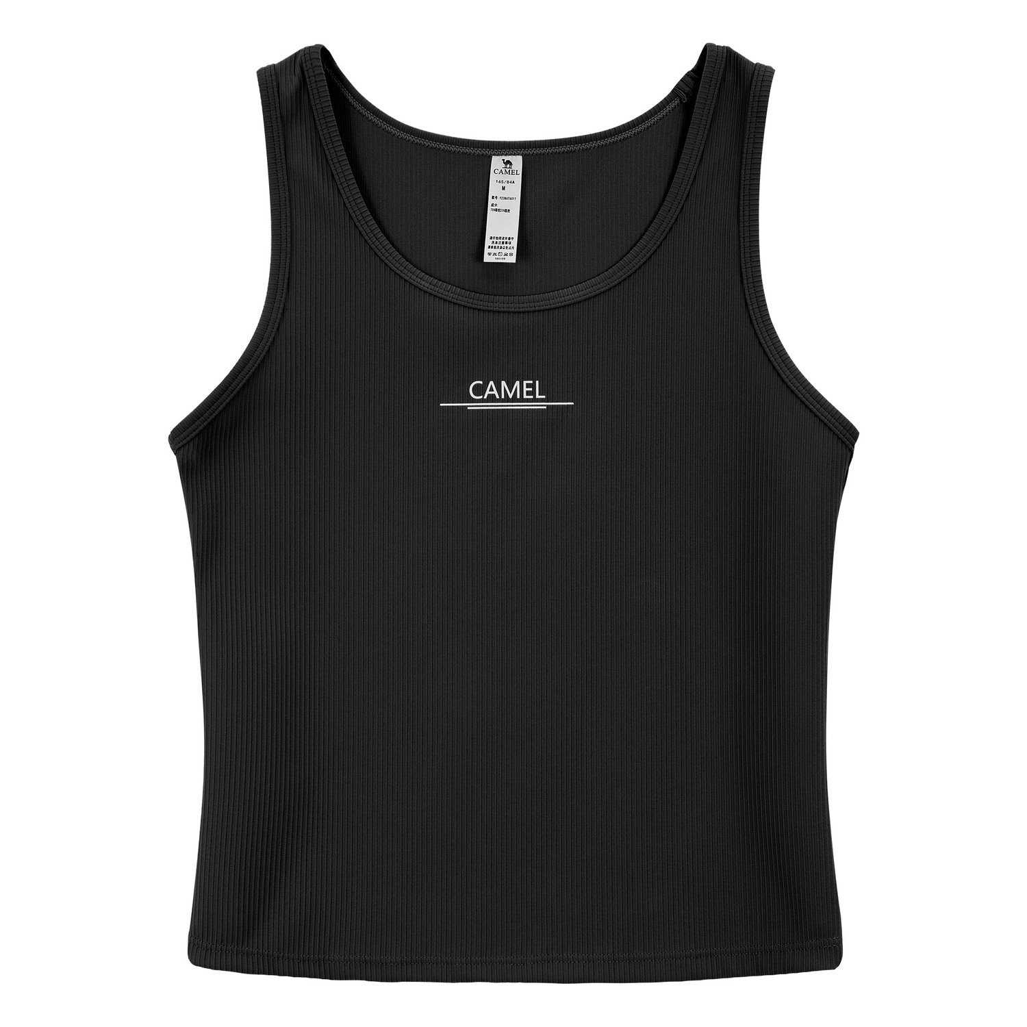 

Женский топ для йоги CAMEL, Phantom Black