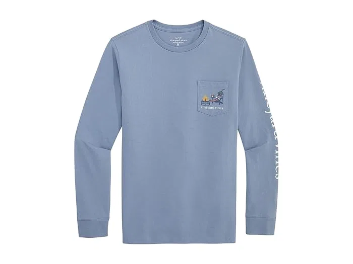 Футболка с длинным рукавом Chilly Peppers Vineyard Vines Kids, Summer Evening