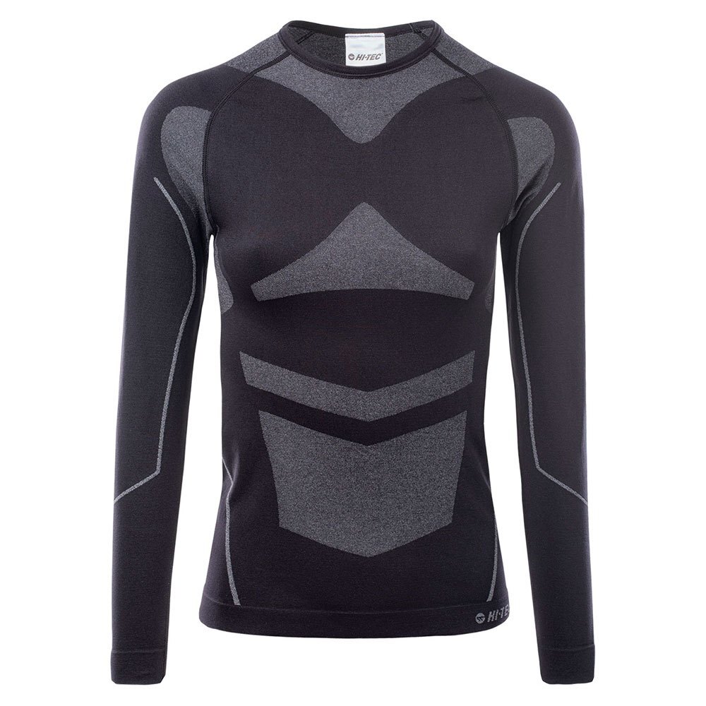 

Базовый слой с длинным рукавом HI-TEC Buraz Top, черный