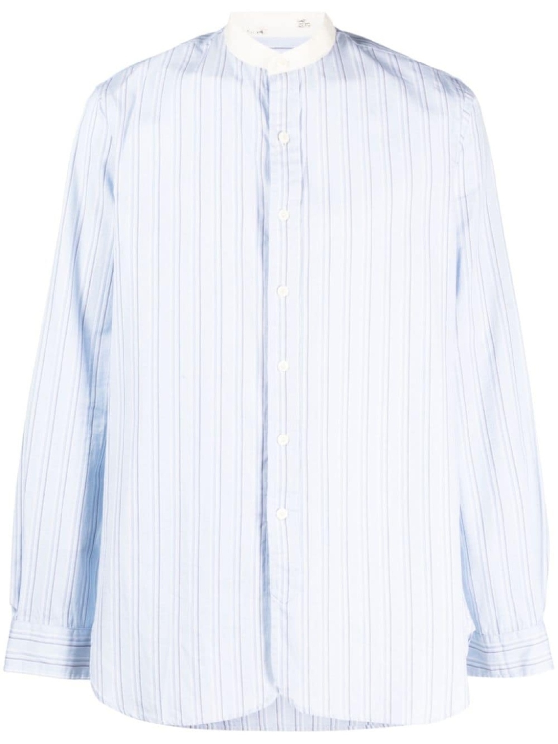 

Polo Ralph Lauren pinstriped cotton shirt, синий