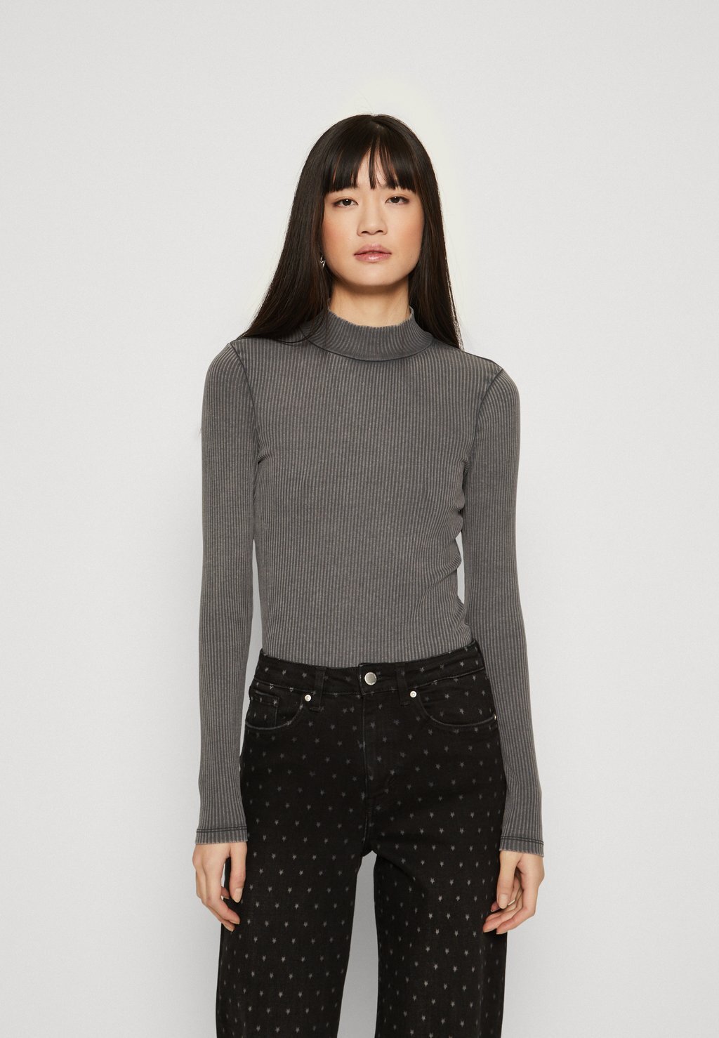 

Топ с длинными рукавами ONLFELINA MOCK NECK ONLY, черный